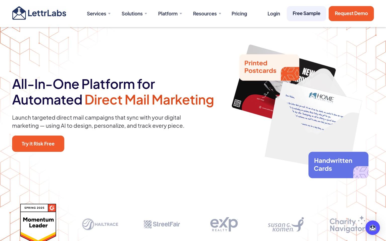 LettrLabs homepage