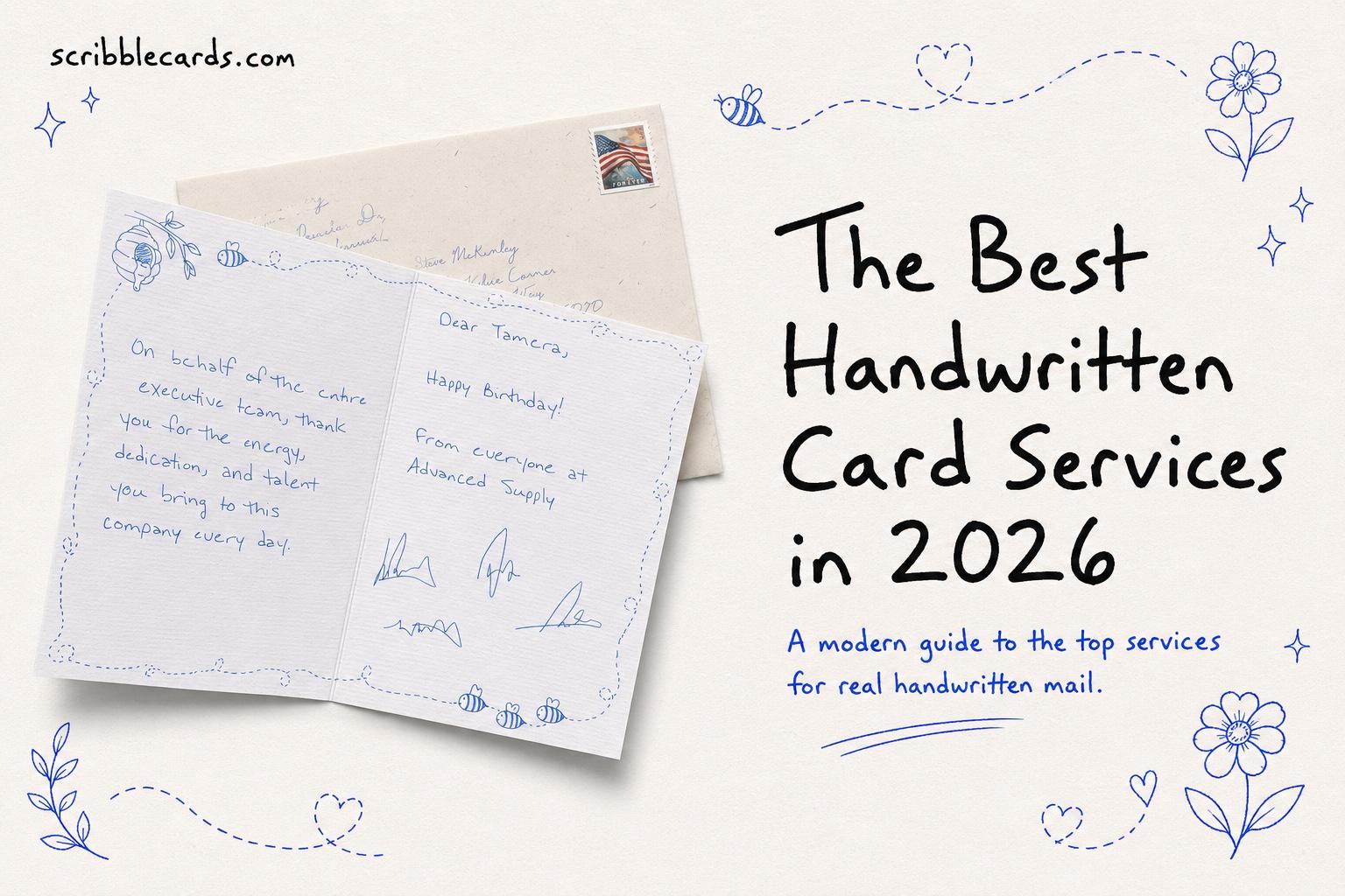 The 10 Best Handwritten Card Services in 2026: Compared