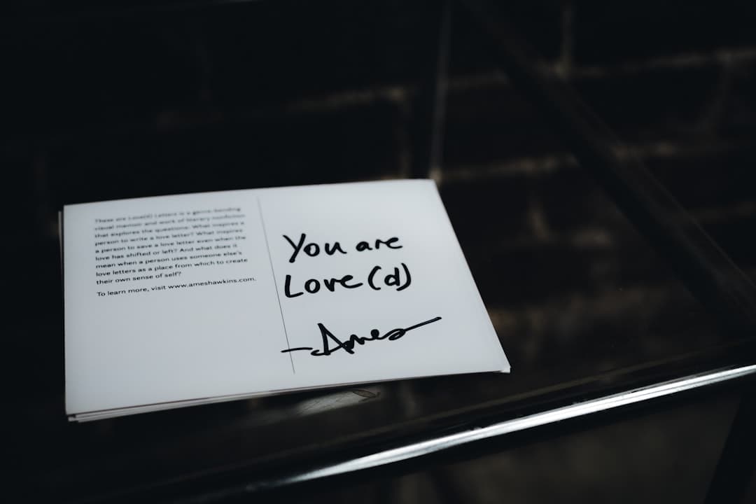 Stack of personalized handwritten thank-you cards ready to be mailed