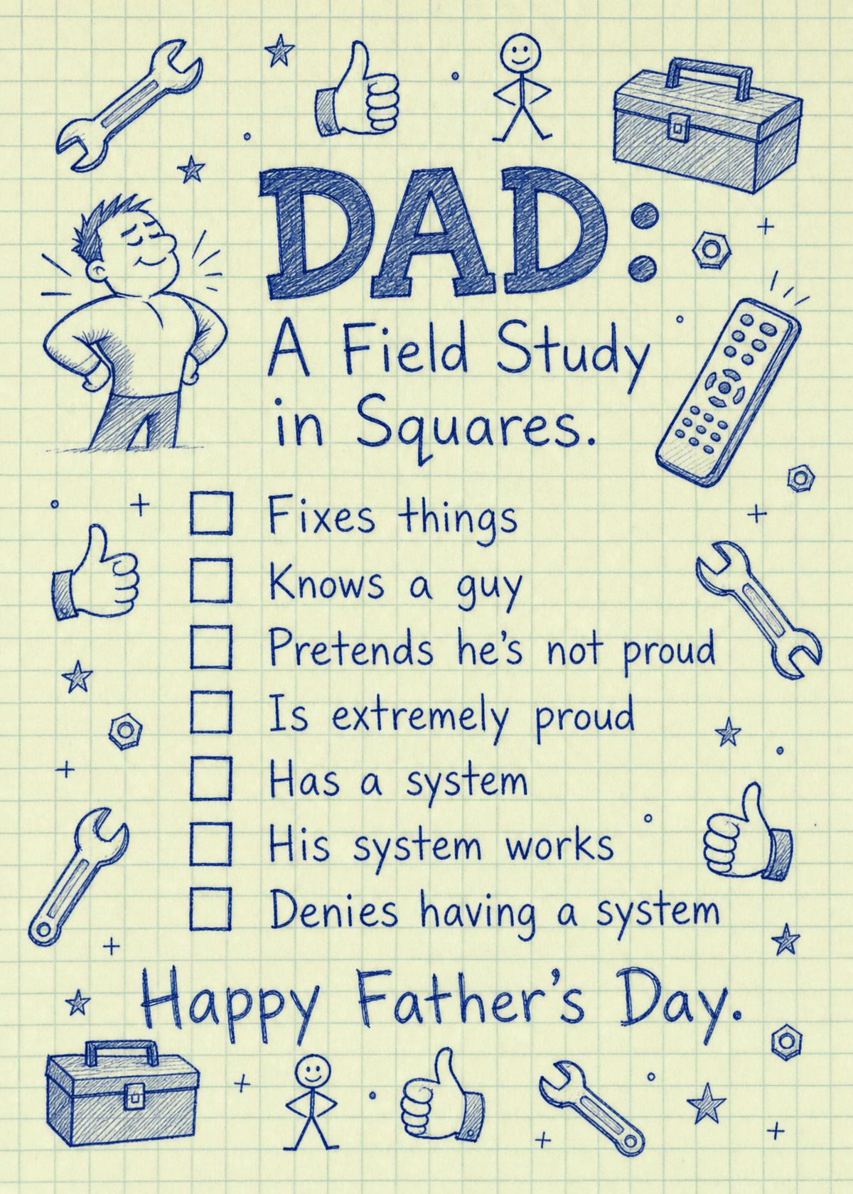 Field Study in Squares Dad