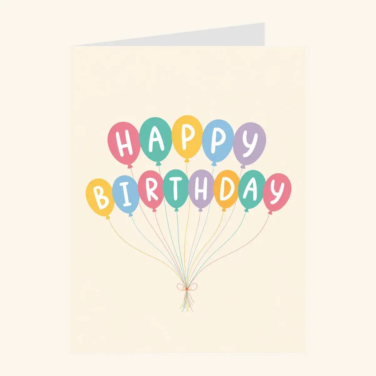 Balloon Letters — business card