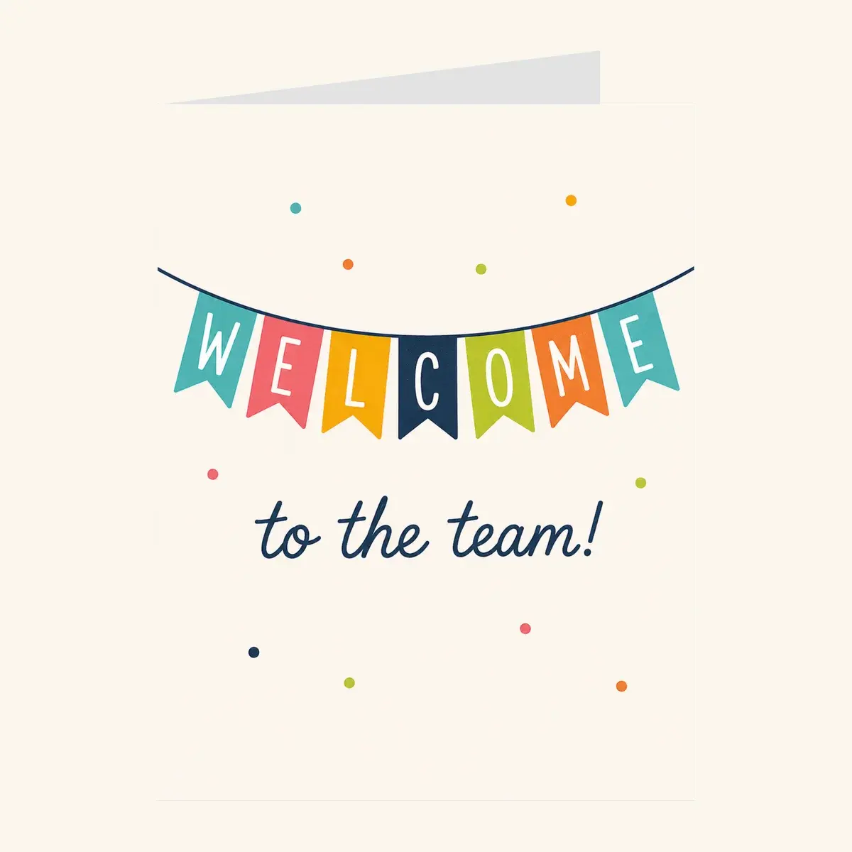 Bunting Welcome — business card