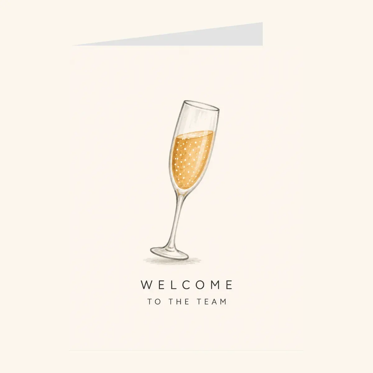 Champagne Welcome — business card