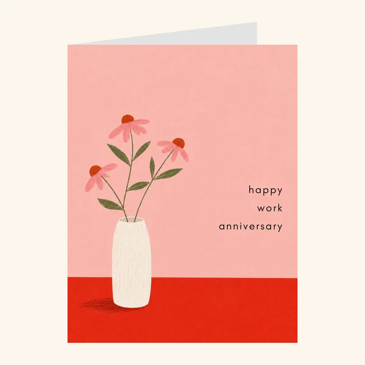 Coneflower Vase Anniversary — business card