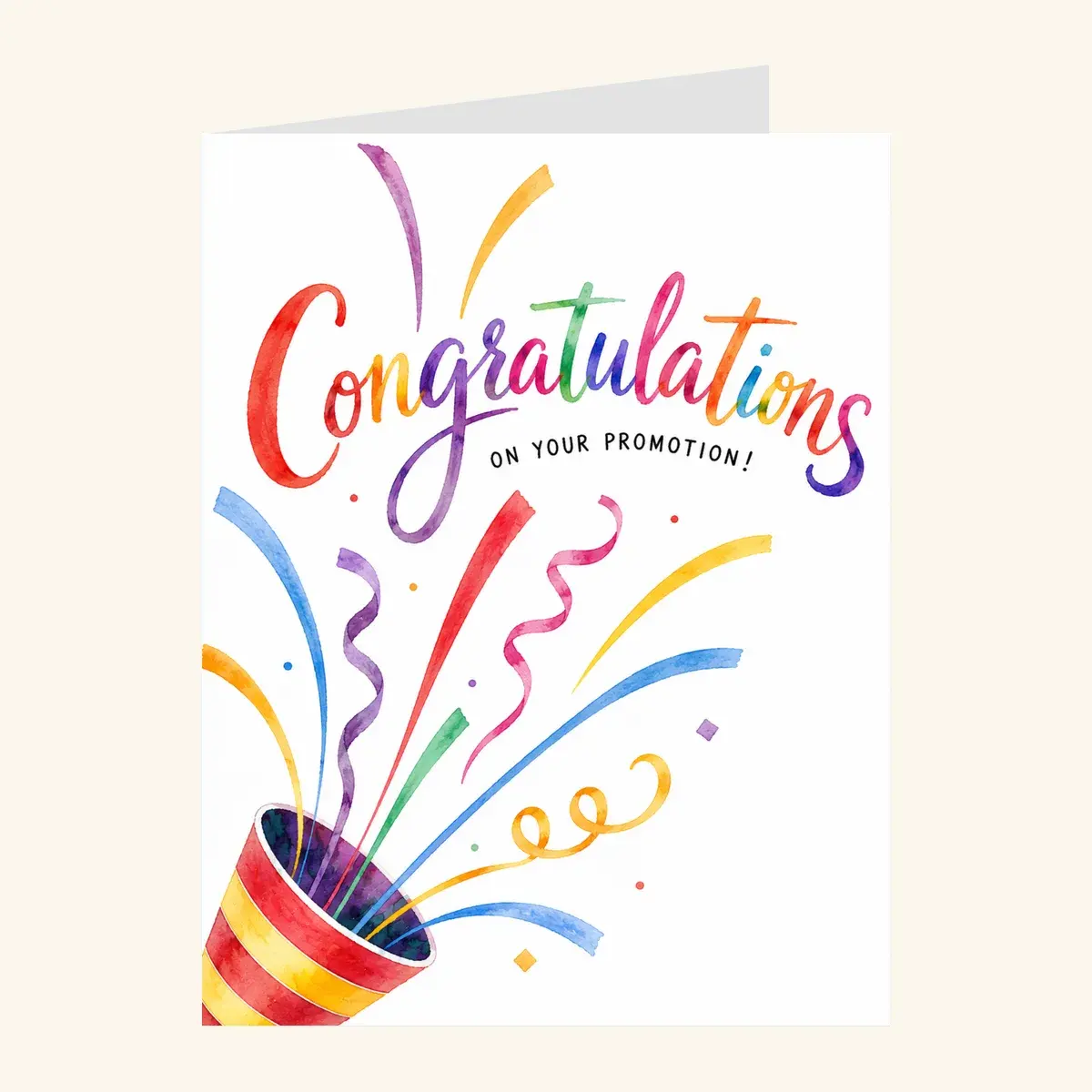 Confetti Congratulations — business card