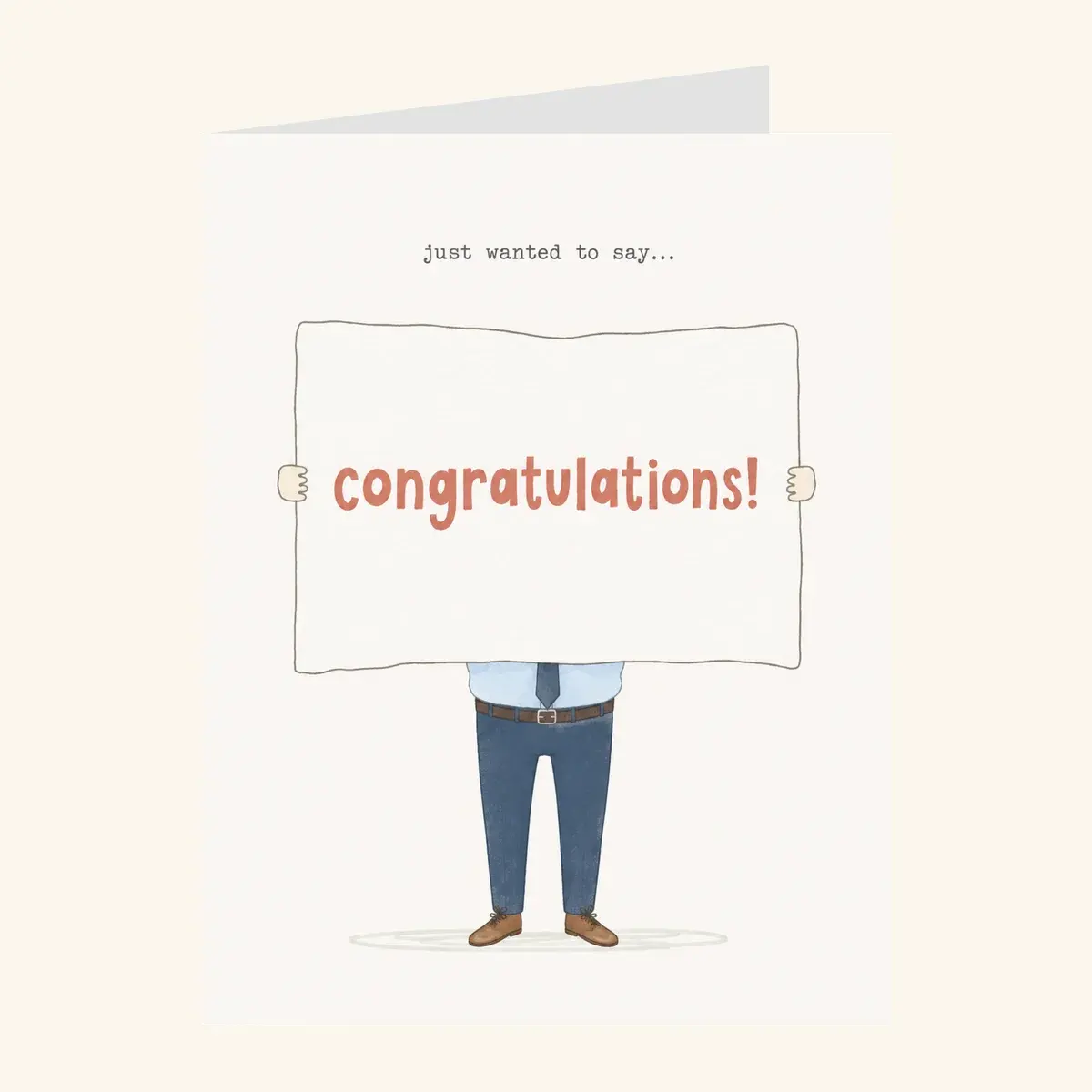 Congratulations Banner — business card