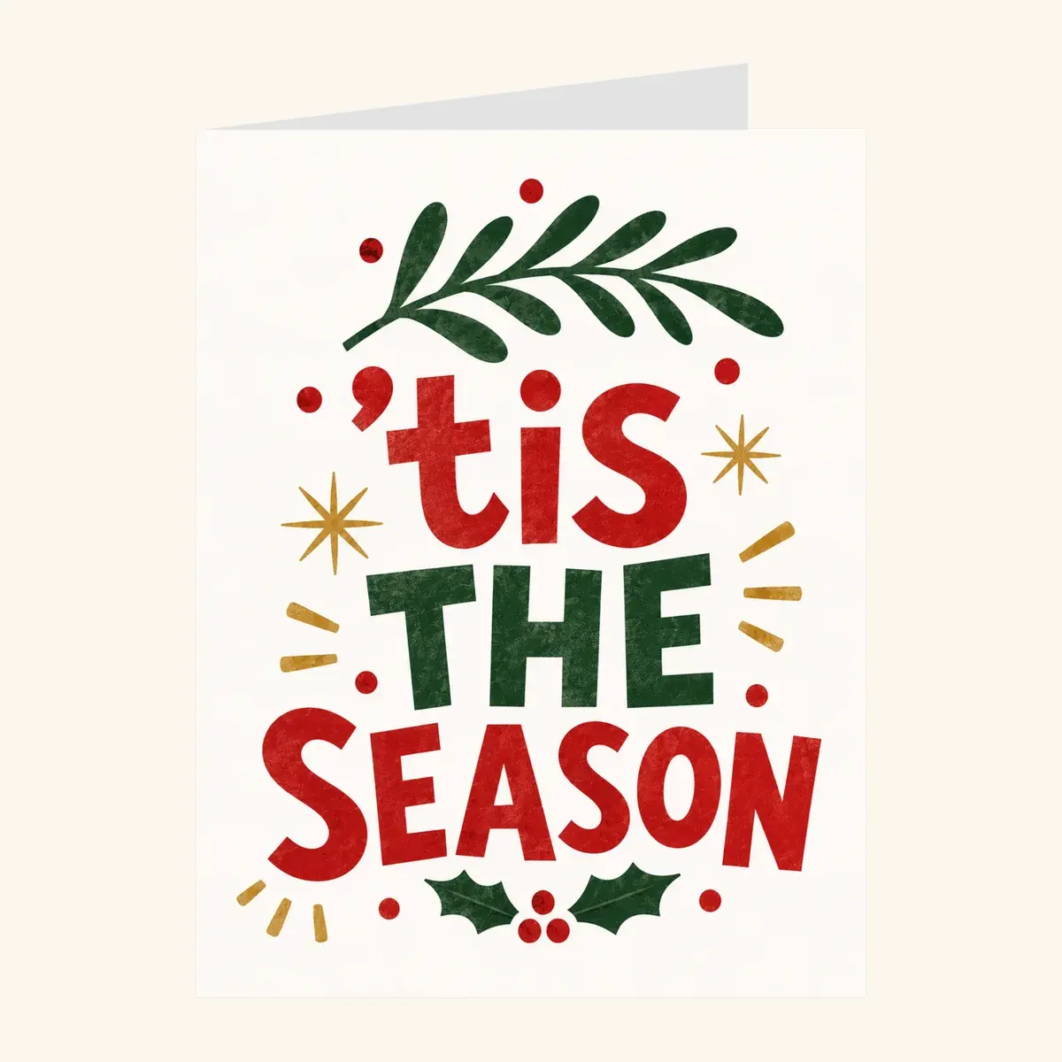 Festive Season Script — business card