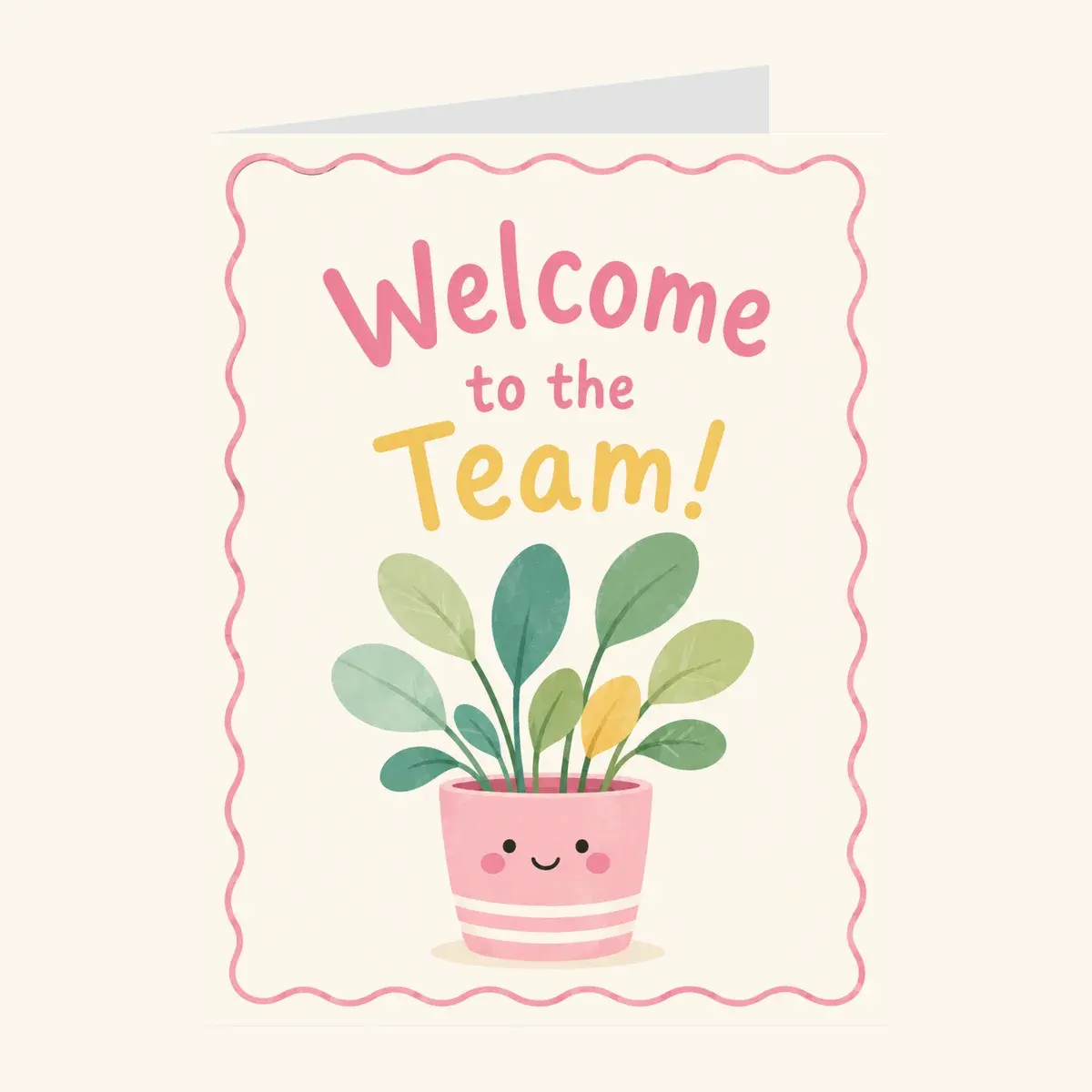 Happy Plant Welcome — business card