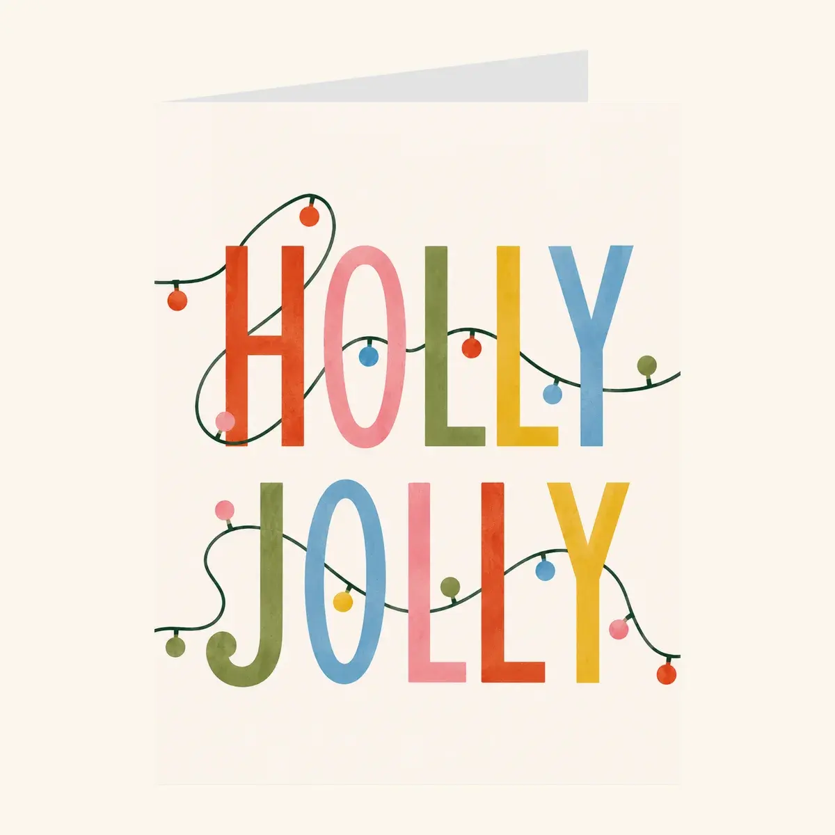 Holly Jolly Lights — business card