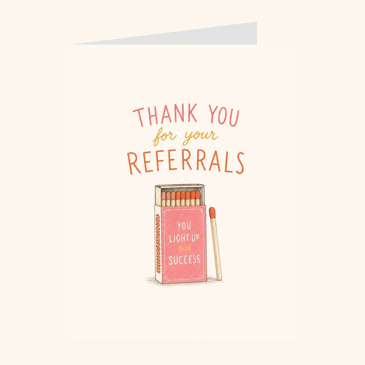 Matchbox Referrals — business card