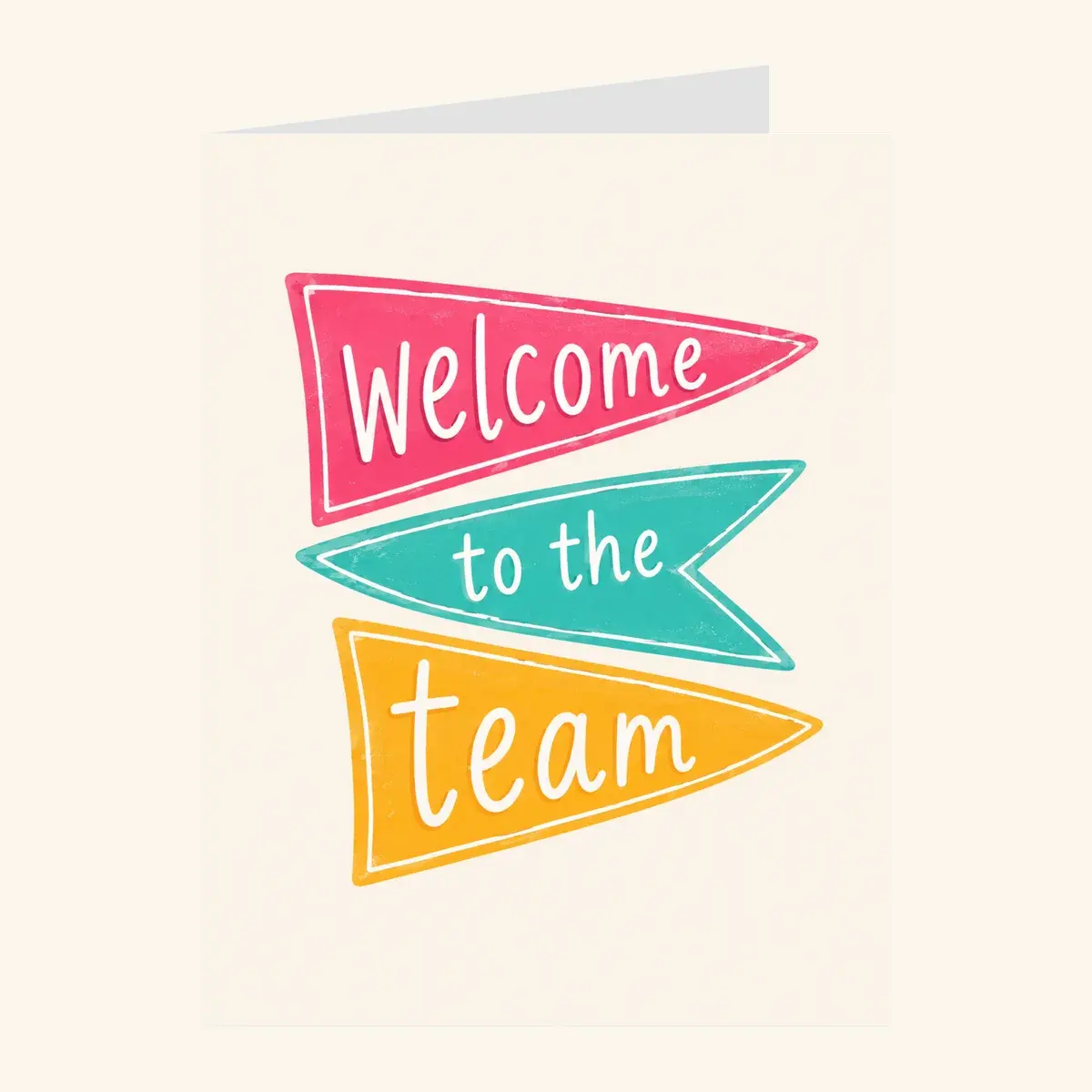 Pennant Welcome Trio — business card