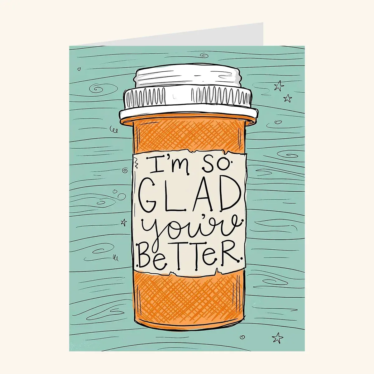 Prescription Joy — get well card