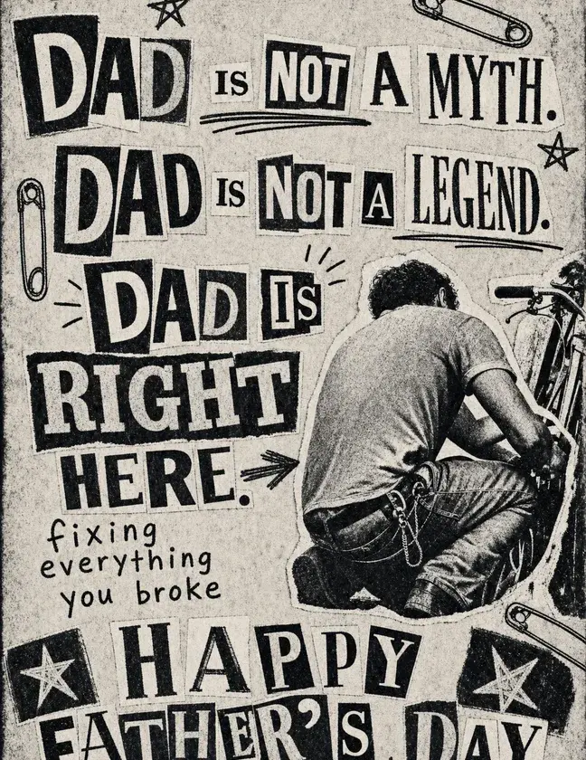 Punk Zine Father's Day
