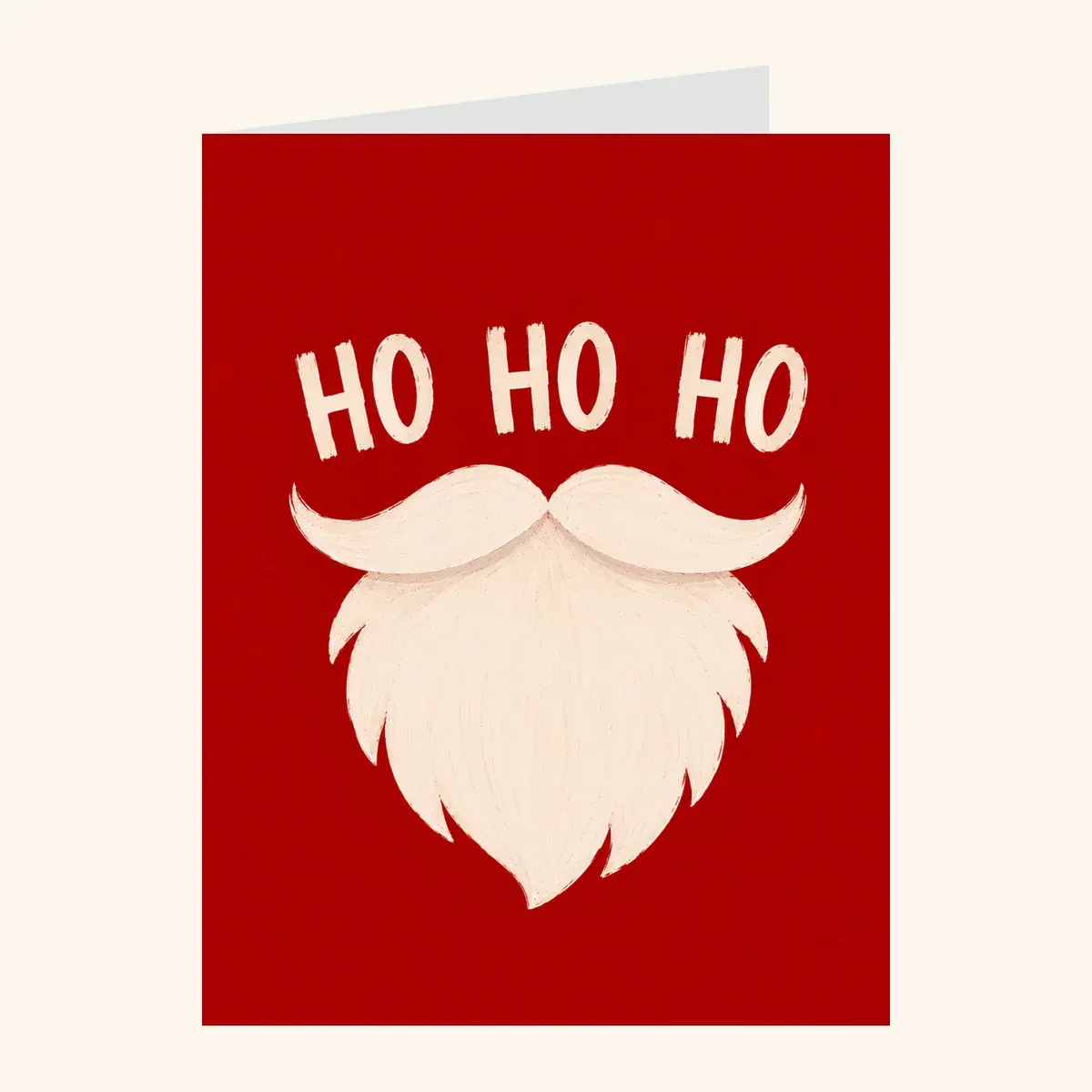 Santa Beard Ho Ho — business card