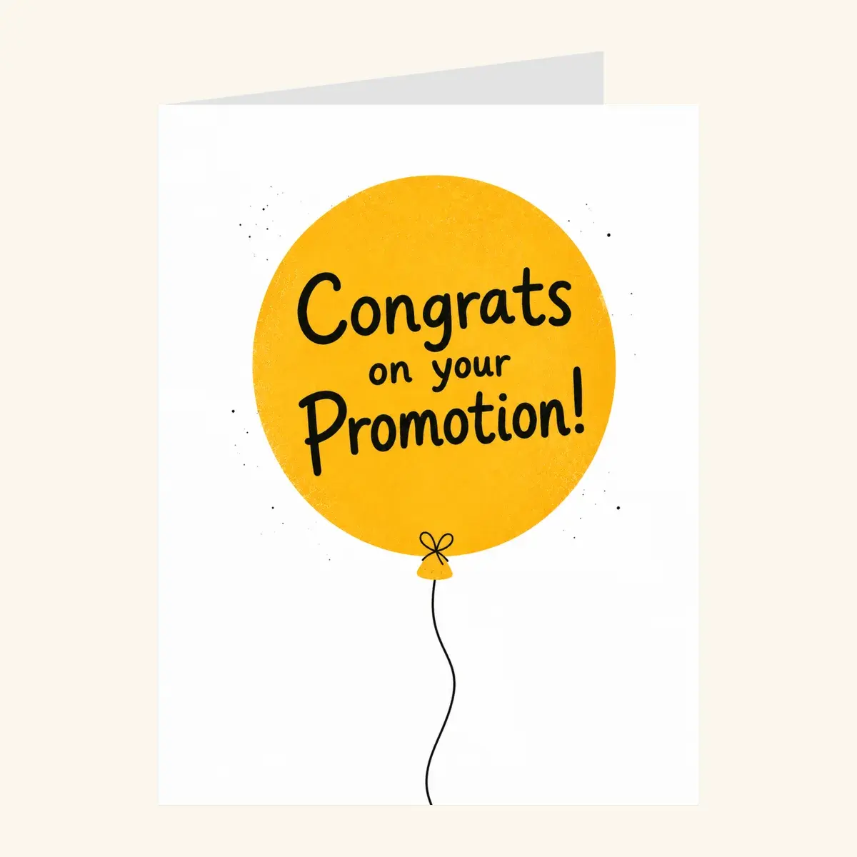 Yellow Balloon Promotion — business card